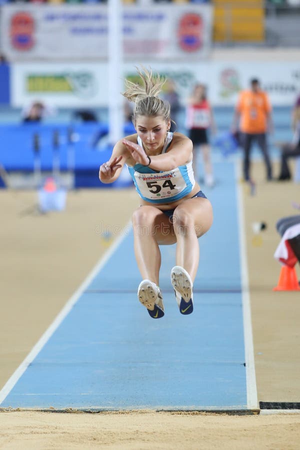 Bałkańskich atletyka Salowi mistrzostwa obraz stock
