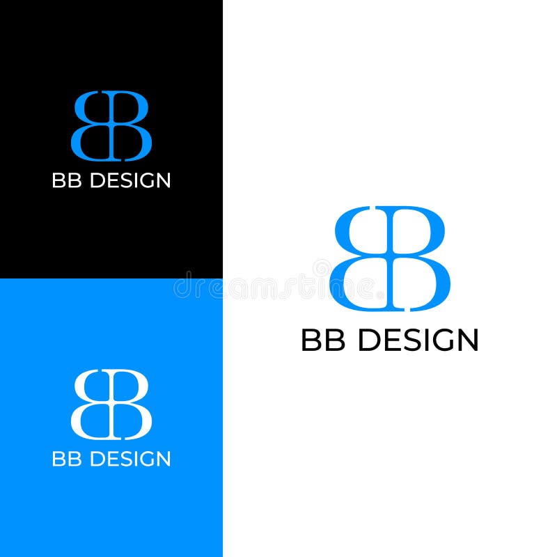 Bb Monogram Logo Stock Illustrations – 1,361 Bb Monogram Logo Stock  Illustrations, Vectors & Clipart - Dreamstime