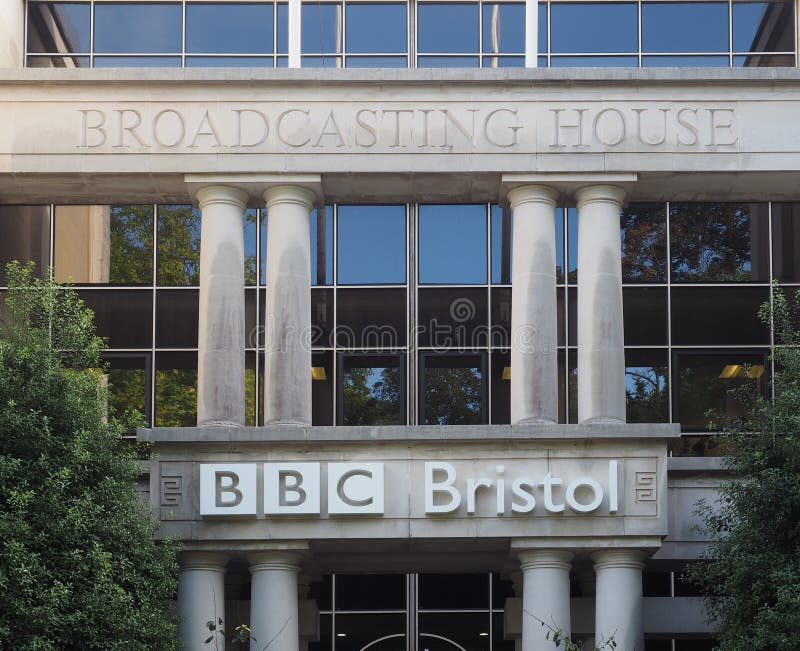BBC Broadcasting House in Bristol Editorial Photography Image of