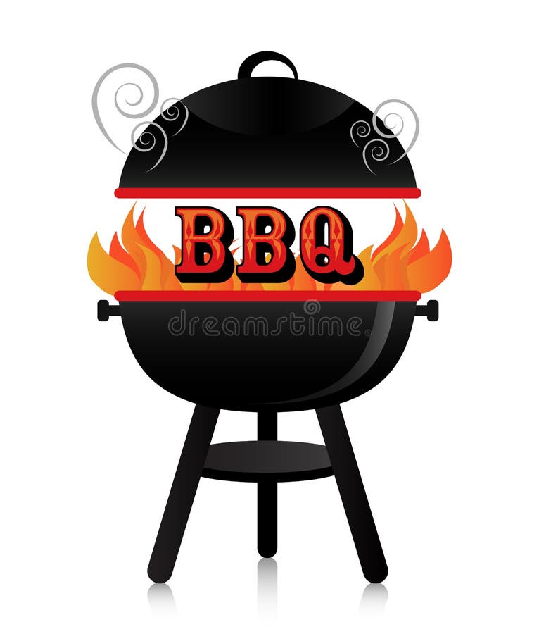 BBQ απεικόνιση αποθεμάτων BBQ απεικόνιση αποθεμάτων