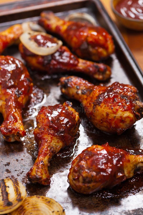 BBQ Buffalo Chicken stock image. Image of chicken, baked 69525089