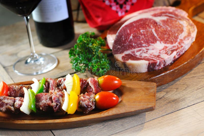 Picanha no espeto imagem de stock. Imagem de cozinhado - 60174573