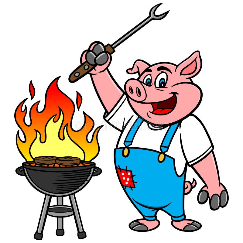 BBQ Grilling Pig