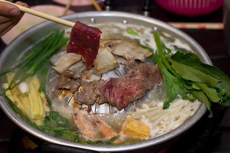 BBQ & Hot Pot stock image. Image of cooking, cucumber 32332745