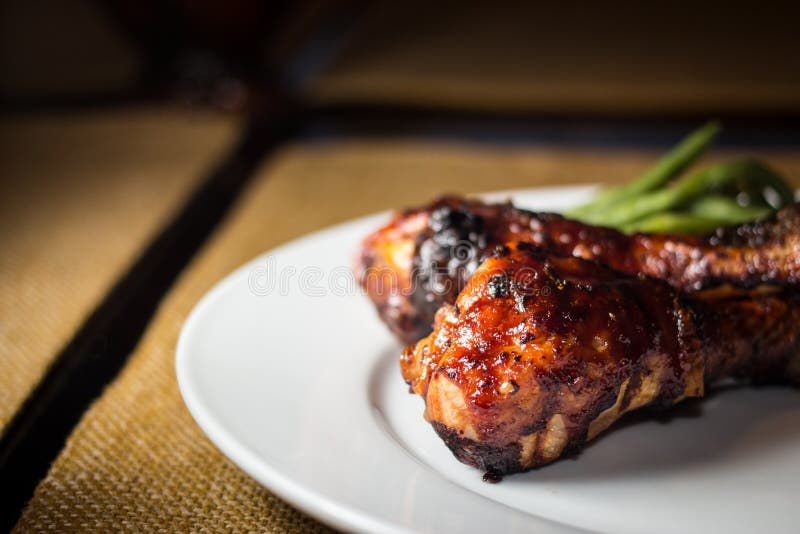 Bbq-Huhn lizenzfreie stockbilder Bbq-Huhn lizenzfreie stockbilder