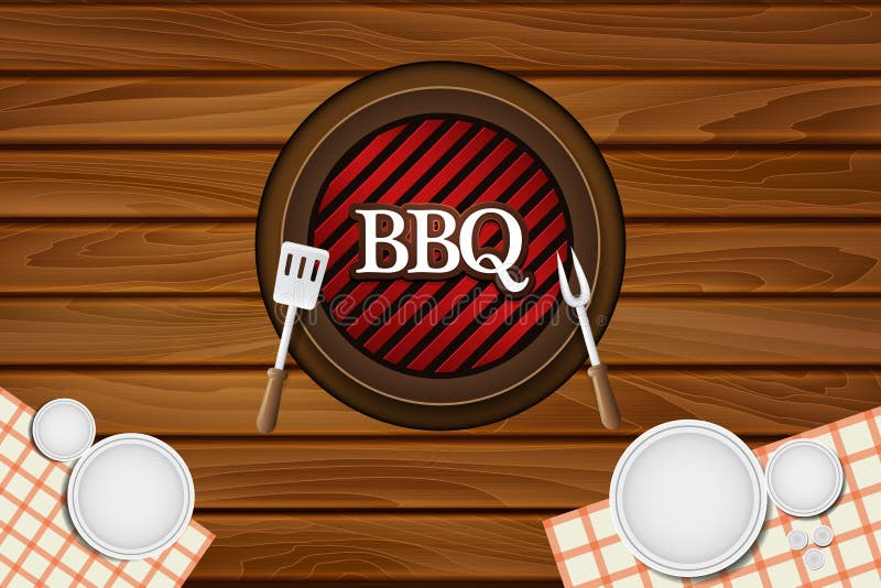 Bbq-Partei-Restaurant-Tabellen-Vektor-Hintergrund-Illustrations-Konzept stock abbildung Bbq-Partei-Restaurant-Tabellen-Vektor-Hintergrund-Illustrations-Konzept stock abbildung