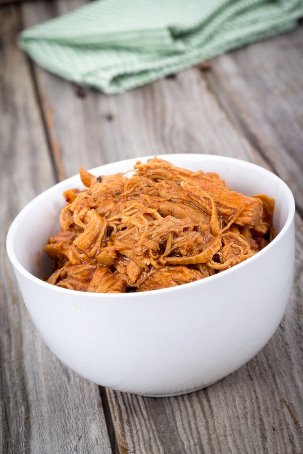 Pulled pork bowl stock image. Image of sandwich, pulled 48530867