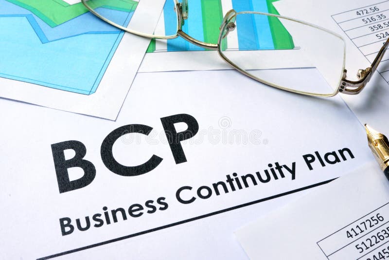 BCP Business Continuity Plan. royalty free stock images