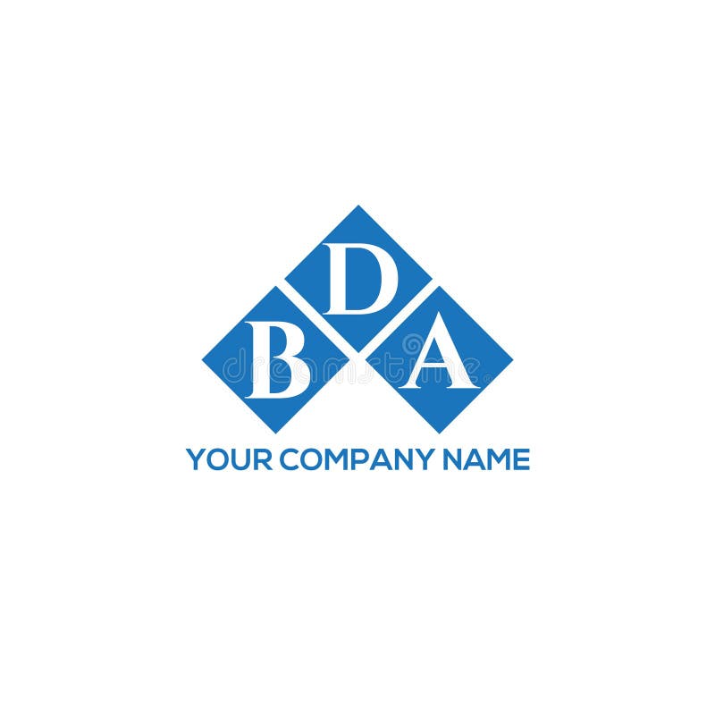 BDA letter logo design on white background. BDA creative initials letter  logo concept. BDA letter design. 6984050 Vector Art at Vecteezy