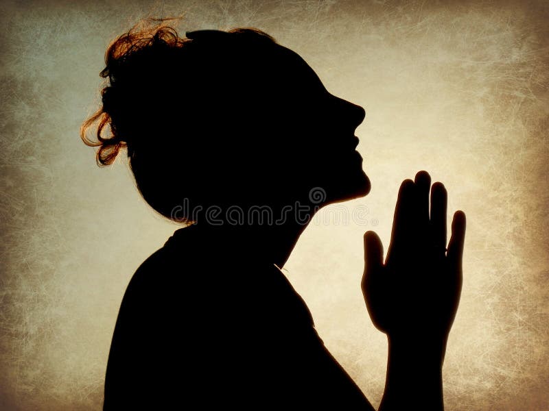 be silhouettekvinna royaltyfria bilder be silhouettekvinna royaltyfria bilder