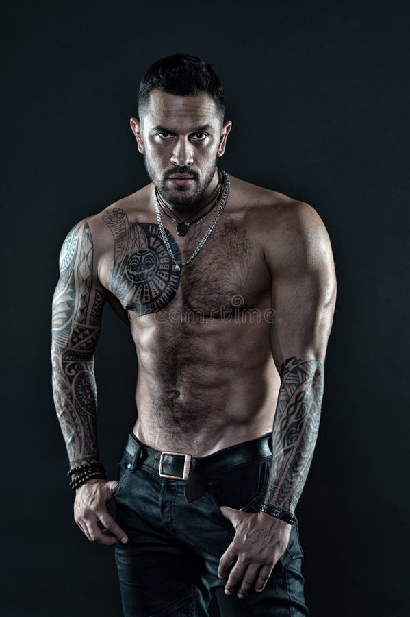 Be Strong. Muscular Bodybuilder with Body Tattoo. Athletic Male Show Abdominal Muscles Stock Image - Image of bearded, nutrition: 175241471 Be Strong. Muscular Bodybuilder with Body Tattoo. Athletic Male Show Abdominal Muscles Stock Image - Image of bearded, nutrition: 175241471