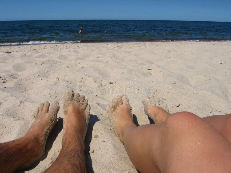 142 Couples Legs Beach Sand Stock Photos Free Royalty Free