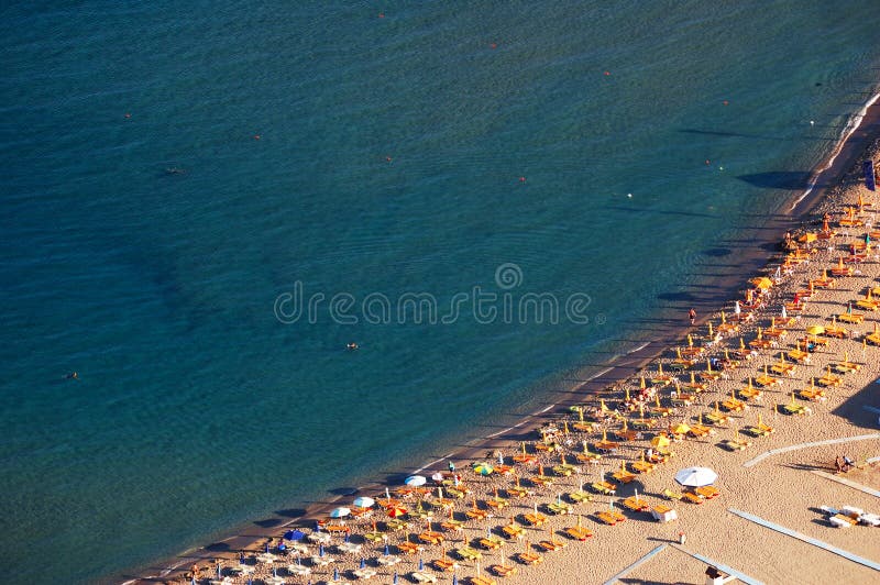 Beach aerial view