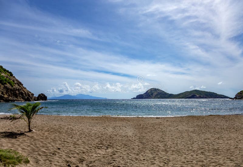 Beach Anse Figuier, Terre-de-Haut, Iles des Saintes, Les Saintes, Guadeloupe, Lesser Antilles, Caribbean