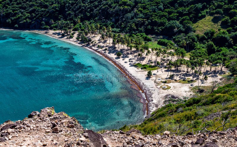 Beach Anse Pompierre, Terre-de-Haut, Iles des Saintes, Les Saintes, Guadeloupe, Lesser Antilles, Caribbean