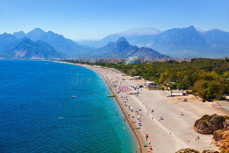 Beach at Antalya Turkey