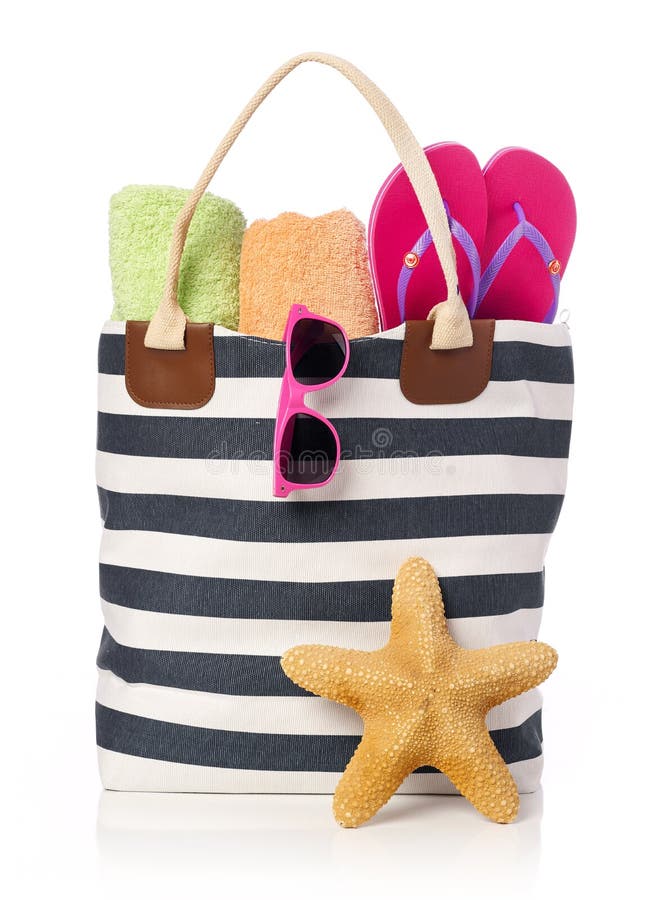 Beach bag stock photo. Image of destinations, activity 60449800