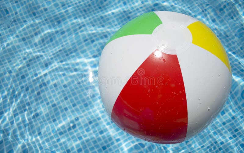 271 Beach Ball Floating Surface Swimming Pool Stock Photos Free & RoyaltyFree Stock Photos