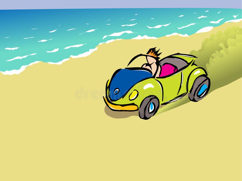 Beach buggy stock vector. Illustration of drive, vector - 11539729