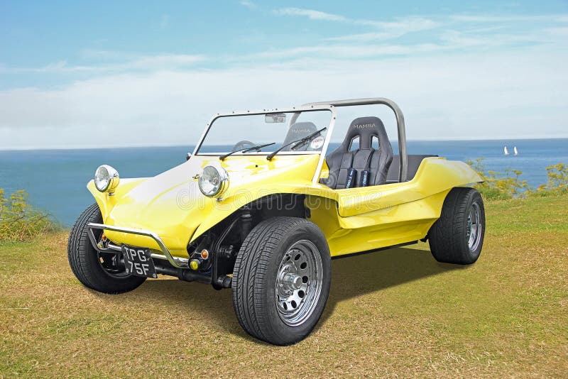 yellow beach buggy