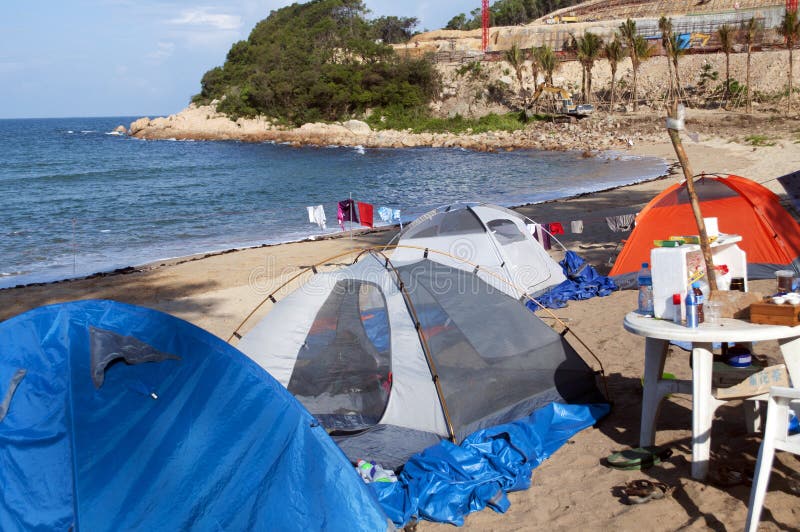 Beach Camping