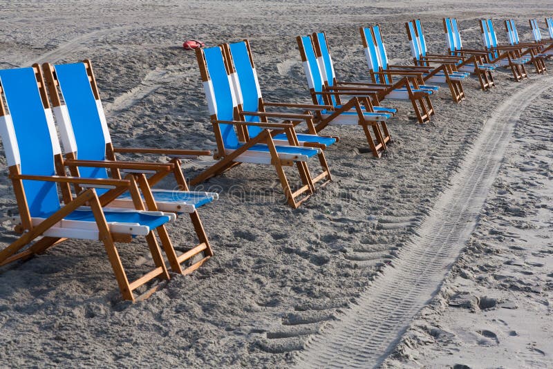 Beach chairs stock image. Image of sand, chairs, relaxation 32913175