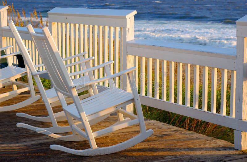 Beach chairs stock image. Image of vacation, rocking 37274415