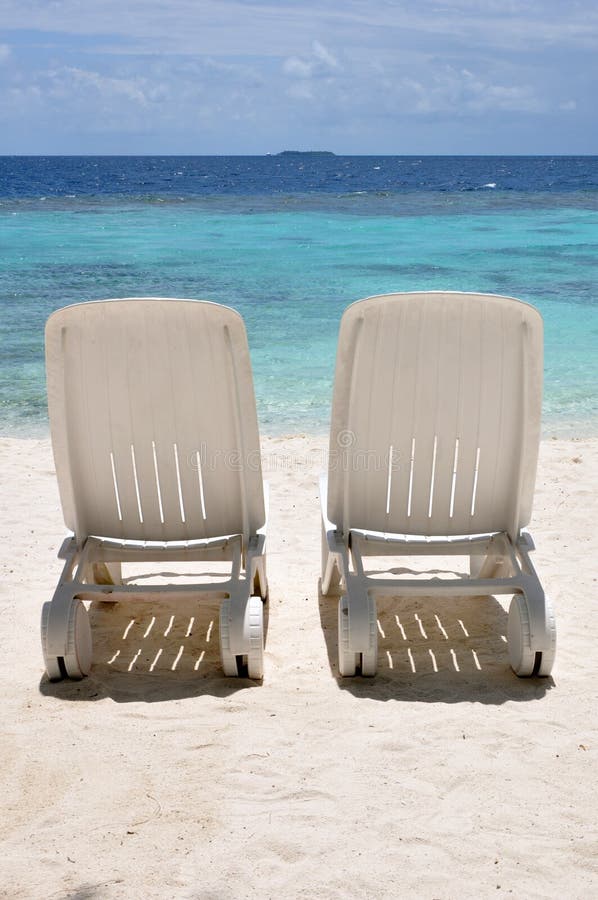 Beach Chairs stock image. Image of romantic, travel, chair 47300495