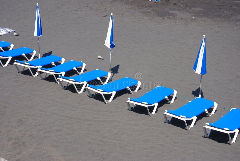 Beach Couches Picture. Image 2530907