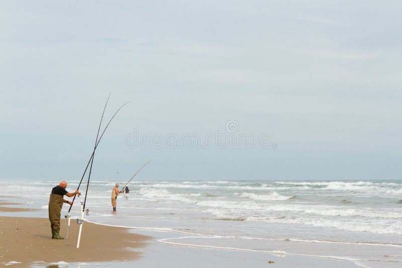 Beach fishing