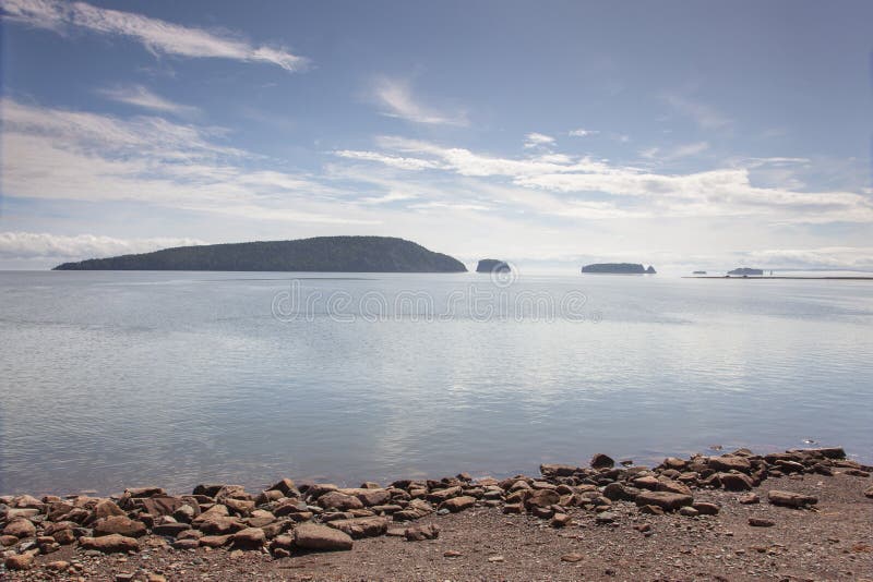 Beach at Five Islands, Nova Scotia Stock Photo Image of five, burn