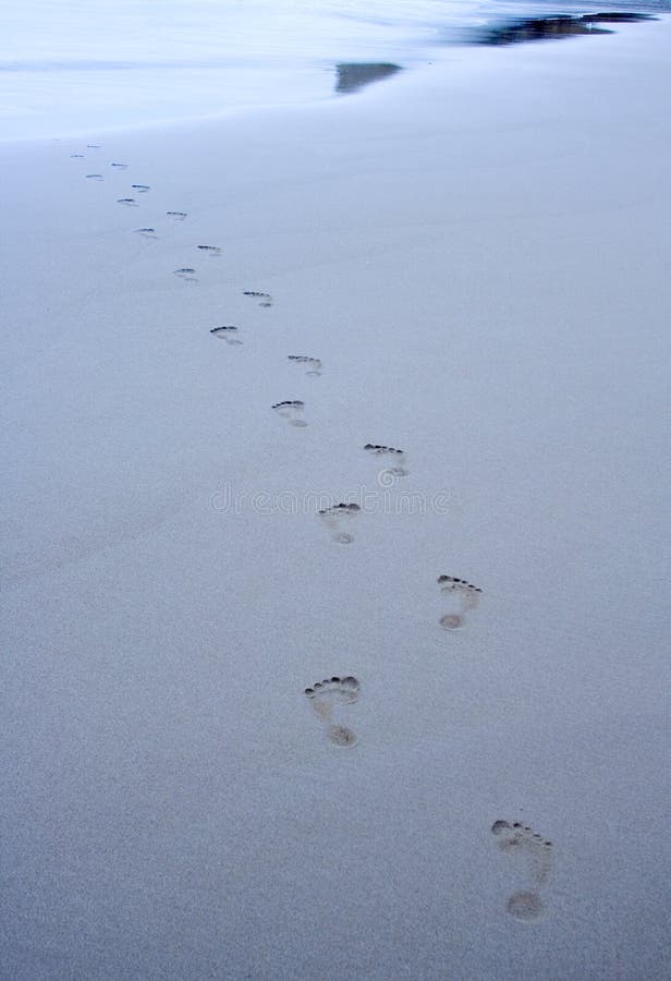 Beach Footprints