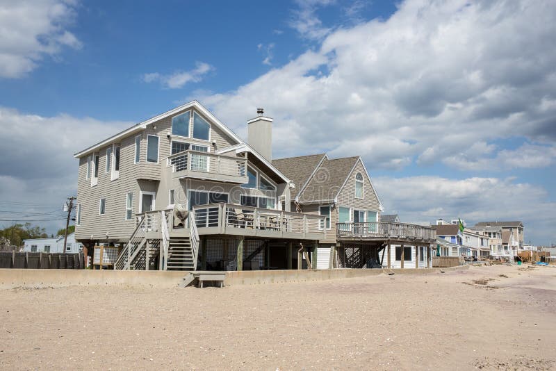 Beach Front Homes In Old Saybrook Connecticut Stock Image Image 40892973