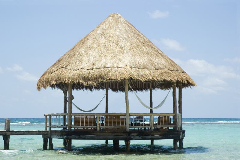 Beach Gazebo stock photo. Image of beach, coastline, sand 1178368