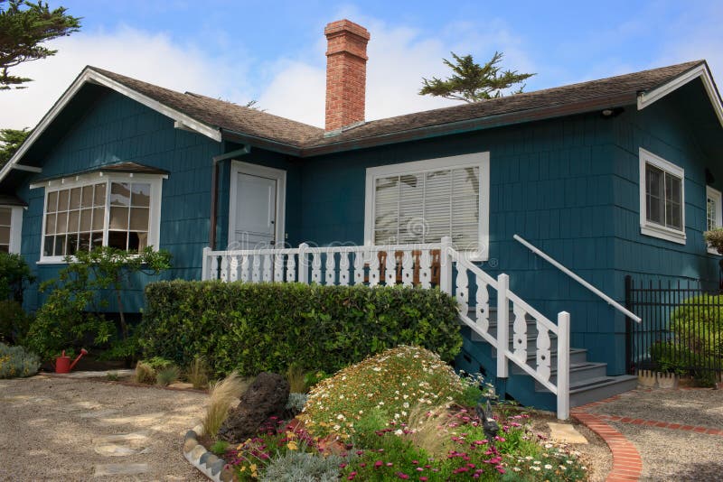 Beach Home Carmel, California Stock Photo Image of drive, carmel