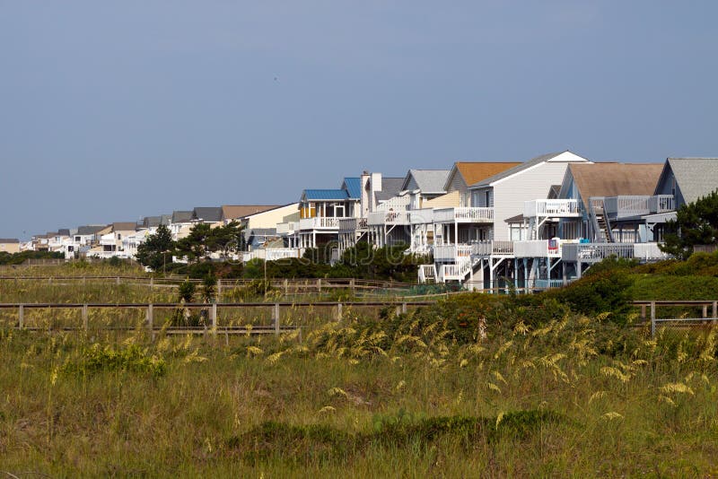 Teal house stock image. Image of nautical, cottage, dune 2105073