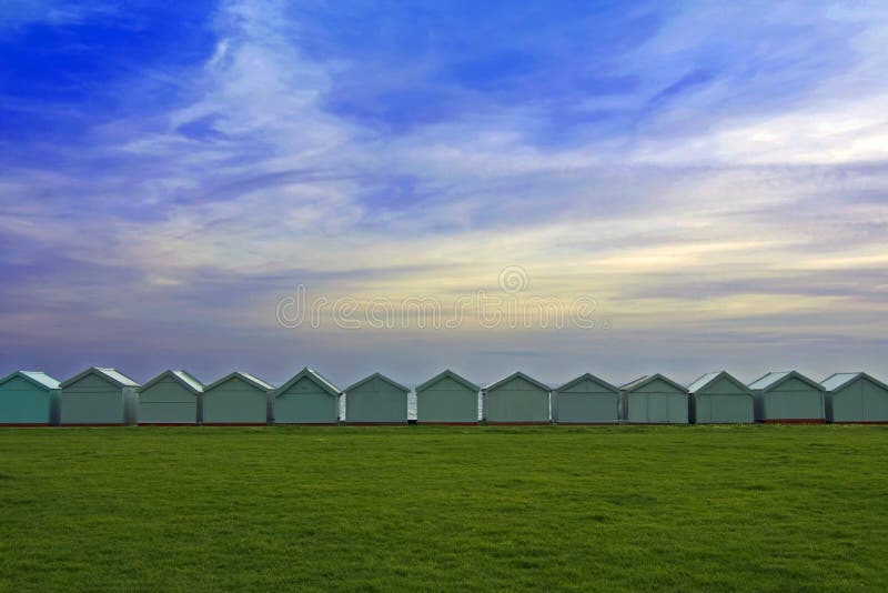 Beach huts