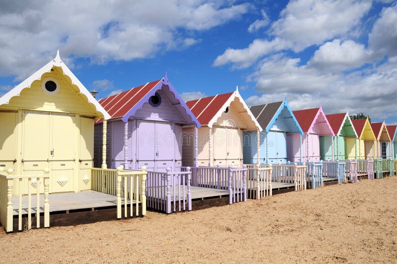 Beach huts