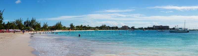 Beach i Barbados royaltyfri fotografi Beach i Barbados royaltyfri fotografi