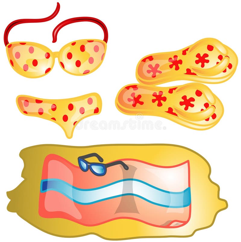 Beach Blanket Clipart