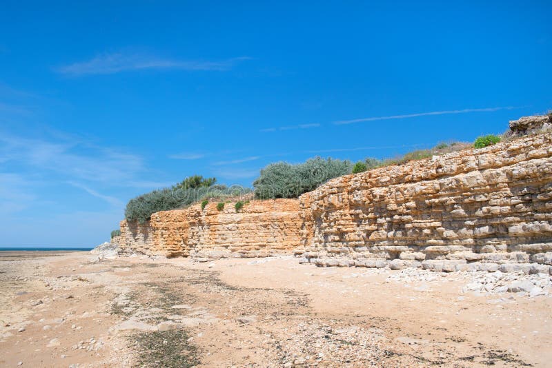 Beach Ile de Re stock photo. Image of horizon, nature - 164010370
