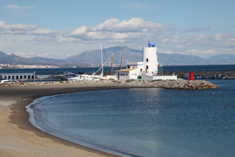 Promenade in La Duquesa, Spain Stock Photo Image of costa, duquesa