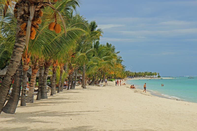 Tropical beach- paradise, Mauritius, Africa. Tropical beach- paradise, Mauritius, Africa