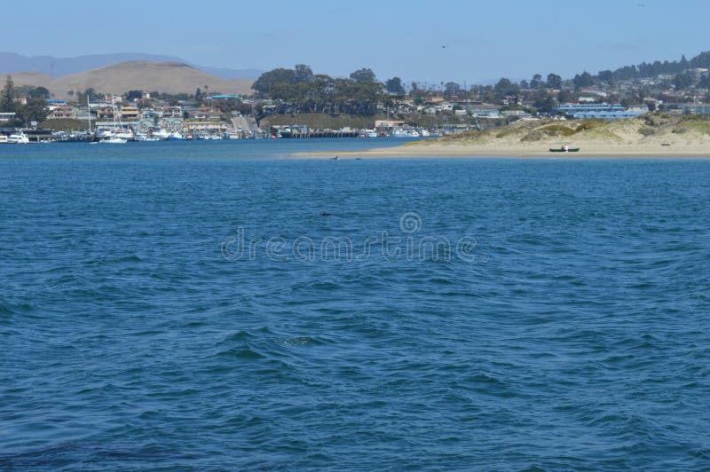 Pacific Coast, between Morro Bay and Monterey, California, USA Stock
