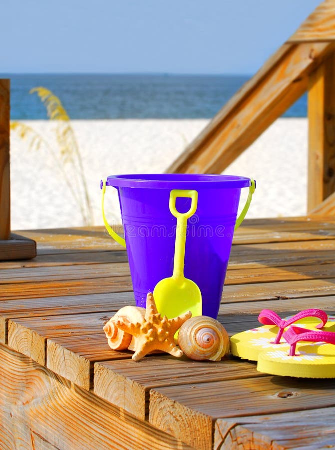 Beach Pail stock image. Image of seaside, shore, bucket 14442565