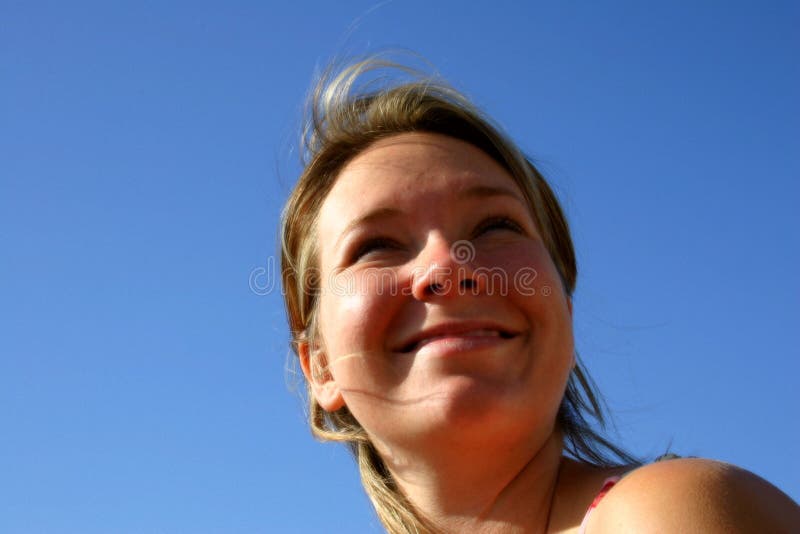 Beach Portrait stock photo Beach Portrait stock photo