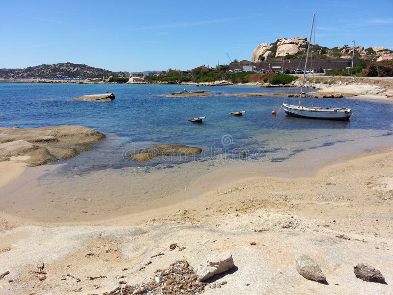 Beach in Sardinia royalty free stock photo Beach in Sardinia royalty free stock photo