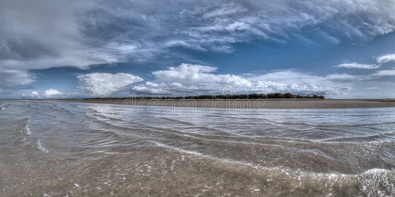 Beach scene at Lee Point, Northern Territory, Australia