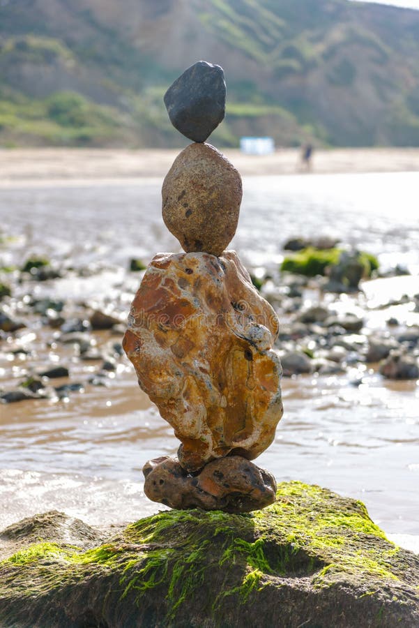 Beach Sculpture stock photo. Image of rock, rocks, sculpture 36981024