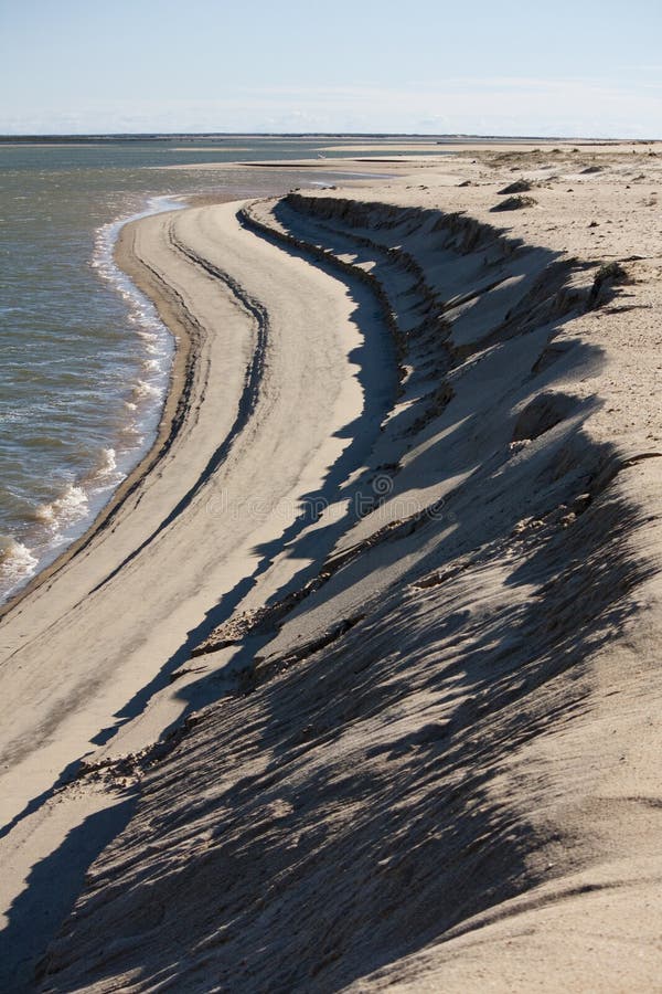 Beach shoreline